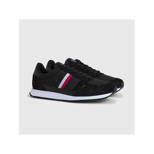 Basket Tommy Jeans Flag Noir