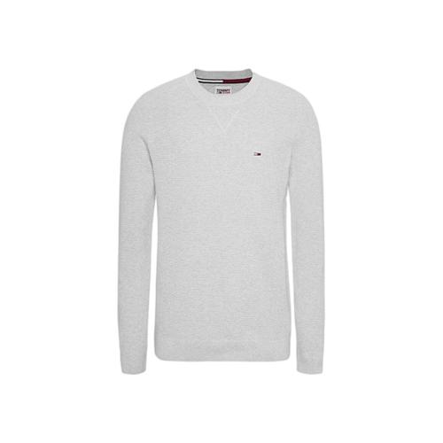 Pull Tommy Jeans Essentiel Homme Gris