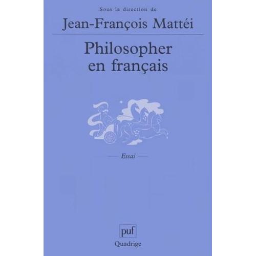 Philosopher En Français