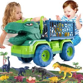 Enfants Dinosaure Camion Jouets Jeu Set Filles Garçons Cadeau Enfants Jouets  d'apprentissage (requin B)