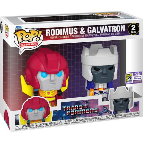 Figurine Funko Pop - Transformers - Rodimus & Galvatron - Pack (74127)
