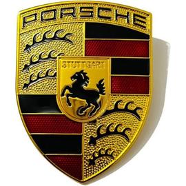 Capuchons de valve gris - Logo Porsche couleur - AVEC système