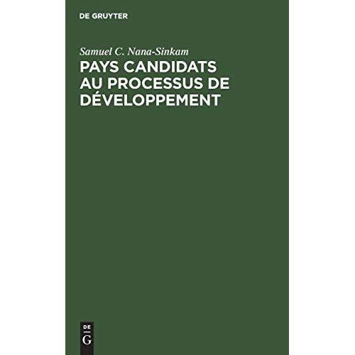 Pays Candidats Au Processus De Développement