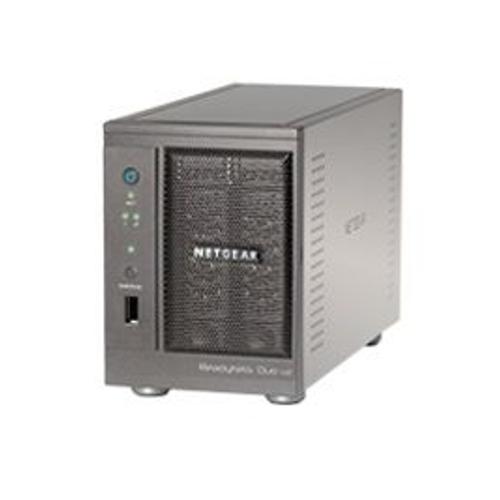 NETGEAR ReadyNAS Duo RND2150 - Serveur NAS - 2 Baies - 500 Go - SATA 1.5Gb/s - HDD 500 Go x 1 - RAM 256 Mo - Gigabit Ethernet