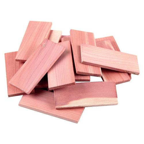 AIter 10 morceaux de planche de cèdre, bloc de cèdre rouge 100 %  aromatique, petites bandes de bois pour placard de chambre à coucher,  insectifuge, anti-mites et anti-humidité.