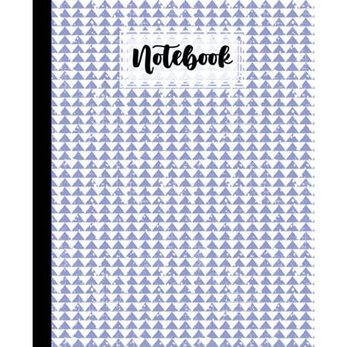 Notebook: Composition Notebook College Ruled, Rectangles Cover Back To School Composition Book | 120 Pages - Large 7.5" X 9.25" By Sophia Simon
