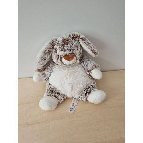 Doudou Lapin Blanc Marron Chiné Simba Toys
