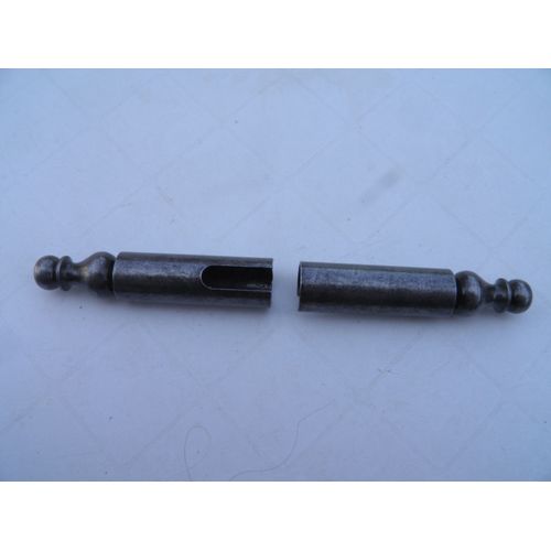 Cache-paumelle-Fiche rustique vieux fer, D.13mm intérieur.
