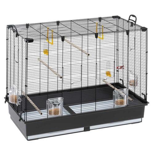 Grande Cage Pour Oiseaux, Canaris Et Perruches Ferplast Piano 6 87 X 46,5 X H 70 Cm