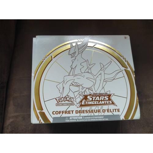 Coffret Dresseur D'élite Epée Et Bouclier Star Étincelante Manque Protège Carte Et Booster