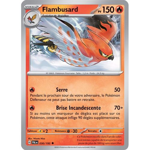 Flambusard - 030/193 - Evolutions À Paldea