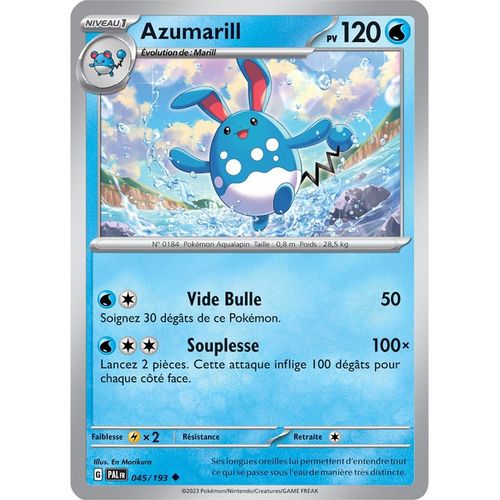 Azumarill - 045/193 - Evolutions À Paldea