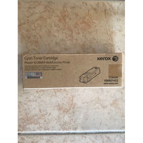 Cartouche toner cyan Cartridge phaser 6128MFP multifonction CT201257 106R01452