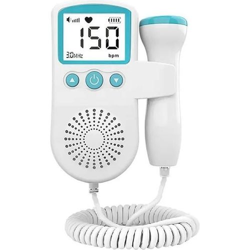 Joulli Moniteur De Fréquence Cardiaque F?tal Doppler Détecteur De Fréquence Cardiaque Pour Bébé Grossesse Maternel, Vert