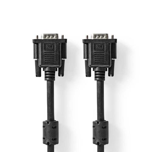 NEDIS Câble VGA VGA Mâle - VGA Mâle 3,0 m Noir