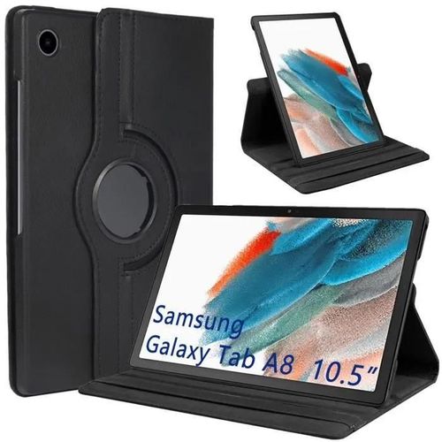 Coque Samsung Galaxy Tab A8 10,5\ Rotation 360 Housse Etui Pour Galaxy Tab A8 X200-X205-X207(Noir)