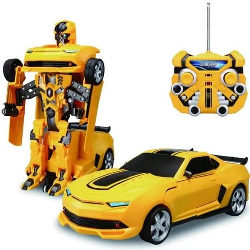 Voiture Transformers - Transformers - Camaro Bumblebee - Radiocommandé - Jaune - Mixte