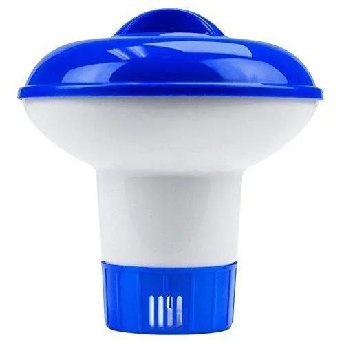 Diffuseur Flottant Grand Bleu Distributeur de Chlore Piscine Flottant pour Piscines Accessoires Spas