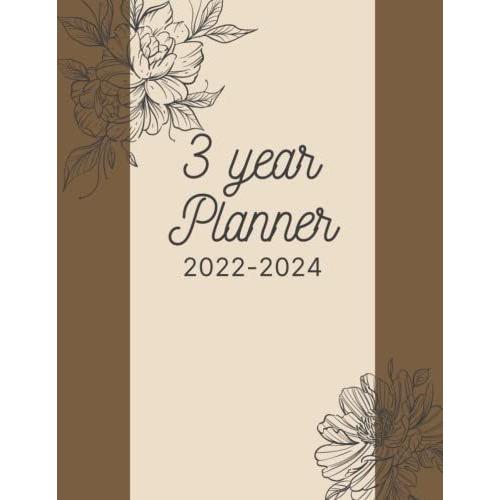 3 Year Planner 2022-2024: Large Sweary 36 Months Calendar 8.5 X 11 Funny Monthly Notebook For Everyone Goals For Small Business Owner Women See It ... For Busy Moms And Academic Middle School