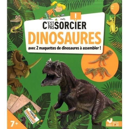 Dinosaures - Avec 2 Maquettes De Dinosaures À Assembler !