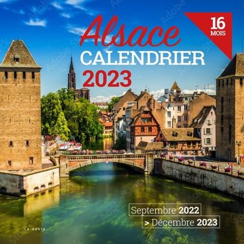 Calendrier 16 Mois Alsace