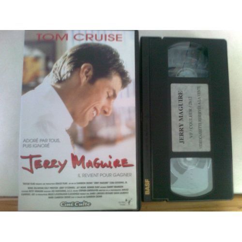 Cassette Vidéo Vhs - Jerry Maguire - Tom Cruise