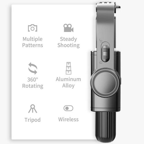 La couleur noire Perche à selfie en aluminium, monopode de camérra portable extensible pour Téléphone GOPRO 6 5 7 8 SJCAM SJ7 YI 4K, Accessoire