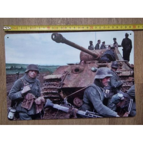 Plaque Militaire Décoration Musée Vintage Collection Allemands