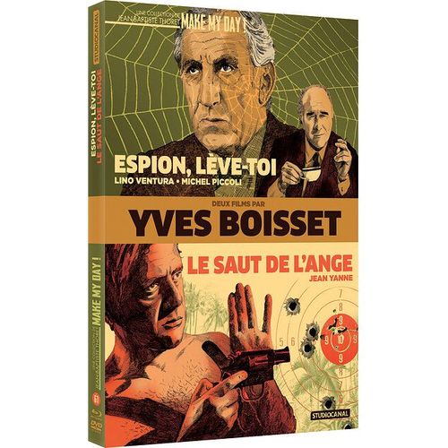Espion Lève-Toi + Le Saut De L'ange - Deux Films Par Yves Boisset - Combo Blu-Ray + Dvd