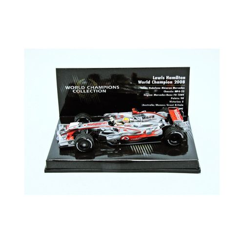 Minichamps 1/43 530084332 Mclaren Mp4/23 - World Champion 2008 (L. Hamilton) Diecast Modelcar-Minichamps