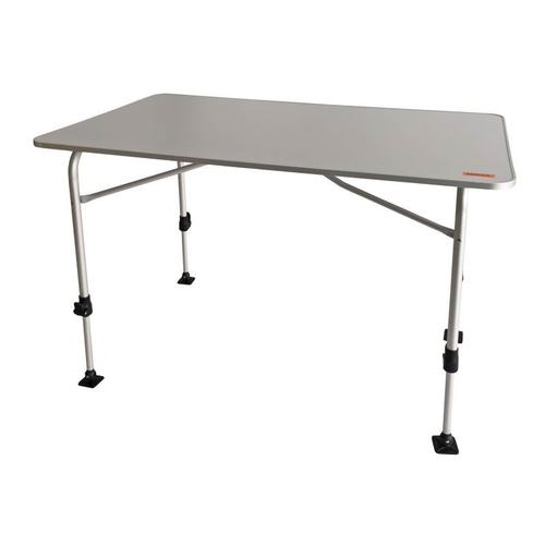 Soplair Table Allégria 4 Personnes Pieds Réglables Camping Car Gris