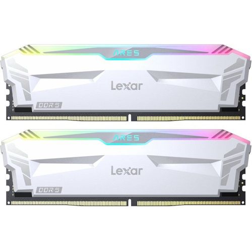 Kit Barrettes Mémoire 32go (2x16go) Dimm Ddr5 Lexar Ares Rgb Pc5-5120