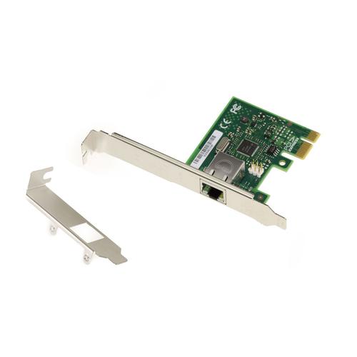 Carte Réseau PCIe LAN GIGABIT ETHERNET CHIPSET Intel I210 AT 10/100/1000Mb 1G - VERSION PRO