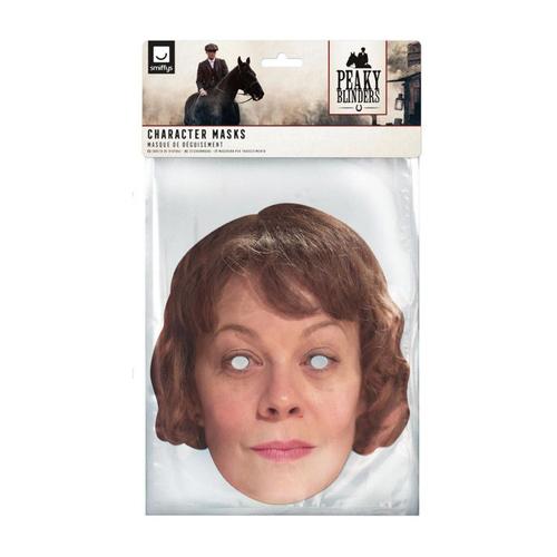 Masque En Carton Polly Peaky Blinders Avec Caoutchouc