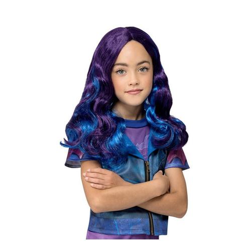 Perruque Disney Descendants Mal Pour Enfants