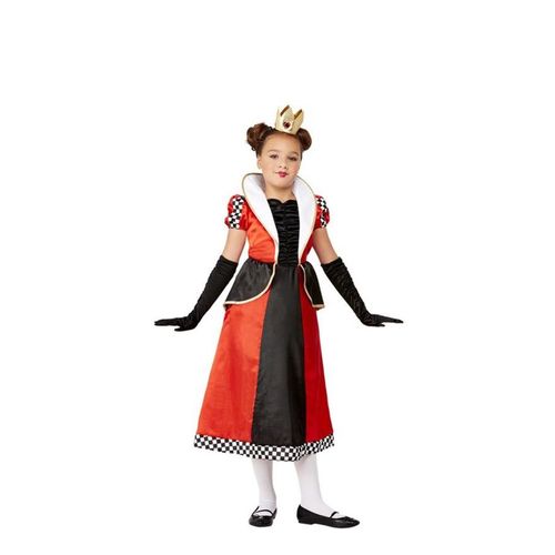 Costume Reine Des Coeurs Filles Rouges