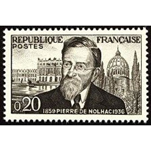 Pierre De Nolhac Timbre Oblitéré