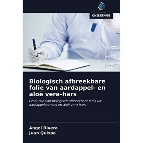 Biologisch Afbreekbare Folie Van Aardappel- En Aloë Vera-Hars