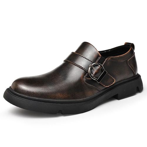 Vancat-Chaussures Oxford En Cuir Véritable Pour Hommes,Chaussures Provoqué,Mocassins À La Mode,Chaussures Plates Décontractées,Haute Qualité,Nouvelle Marque,Taille 38-46