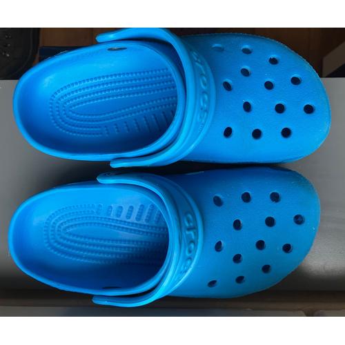 Crocs Sabot Enfant Pointure 33-34 Bleu