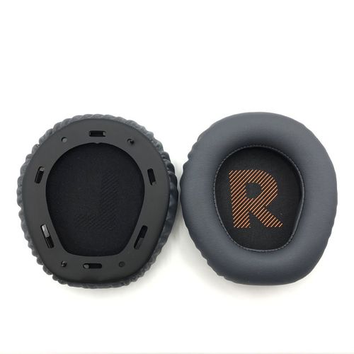 Coussinets de rechange en cuir protéiné et mousse à mémoire de forme pour casque JBL Quantum 100 Q100 (Noir)