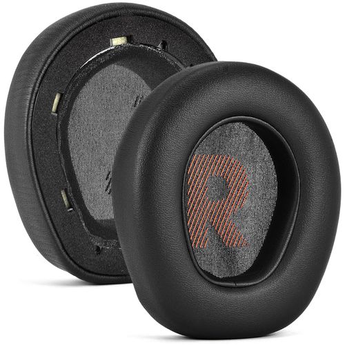 Mousse Coussin Coussinets pour JBL Quantum 400 Q400,Coussinets d'oreille avec Mousse à Haute densité, Cuir protéique(Noir)