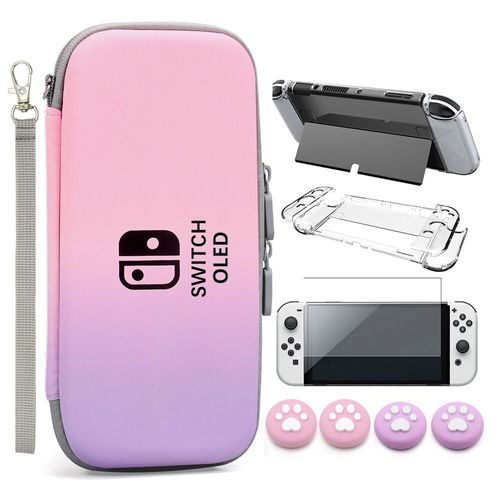 Étui De Tran Pour Nintendo Switch Oled,Rangement,Étui De Protection De,Coque Rigide,Housse En,Accessoires Switch - Type For Switch Oled 08