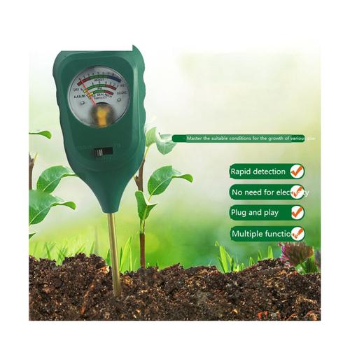 Ph-mètre d'humidité du sol 2 en 1 3-8ph analyseur d'humidité testeur  d'acidité détecteur à longue sonde métallique pour plantes outil de mesure  de jardin - AliExpress