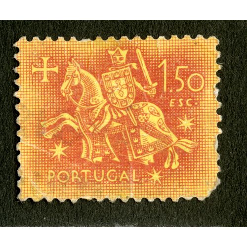 Timbre Oblitéré Portugal, 1.50 Esc