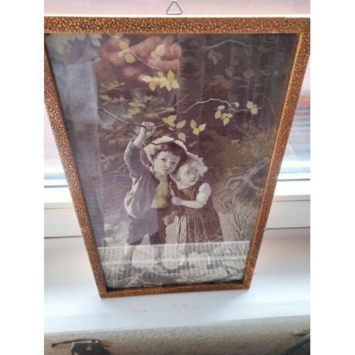 Ancien Tableau Hans Et Gretel