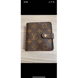 Portefeuille Louis Vuitton Trésor en cuir épi paille