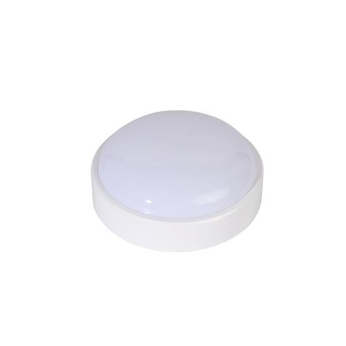 Émettre De La Couleur Round White Puissance 16w Color Warm White Plafonnier Led Imperméable Au Design Minimaliste Moderne, Éclairage D'extérieur, Idéal Pour Une Entrée, Une Véranda, Une Cour Ou Une Salle De Bain, Un Balcon Ou Une Cuisine