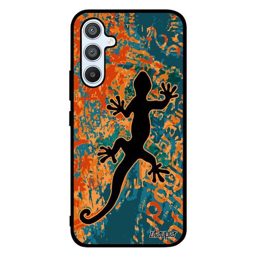 Coque Samsung Galaxy A54 Silicone Salamandre Animaux Bumper Alu Journal 4g Lezard Bleu Street Art Reggae Case Legendaire Fantaisie