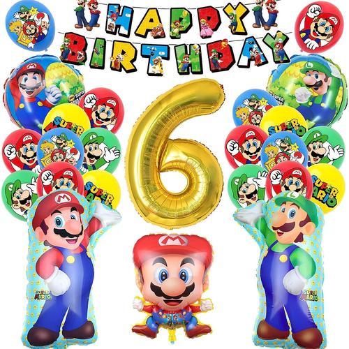 Goûter d'anniversaire Super Mario